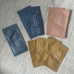 ⭐️ 5 for $20 - 9 New Summer Fridays Skincare Samples